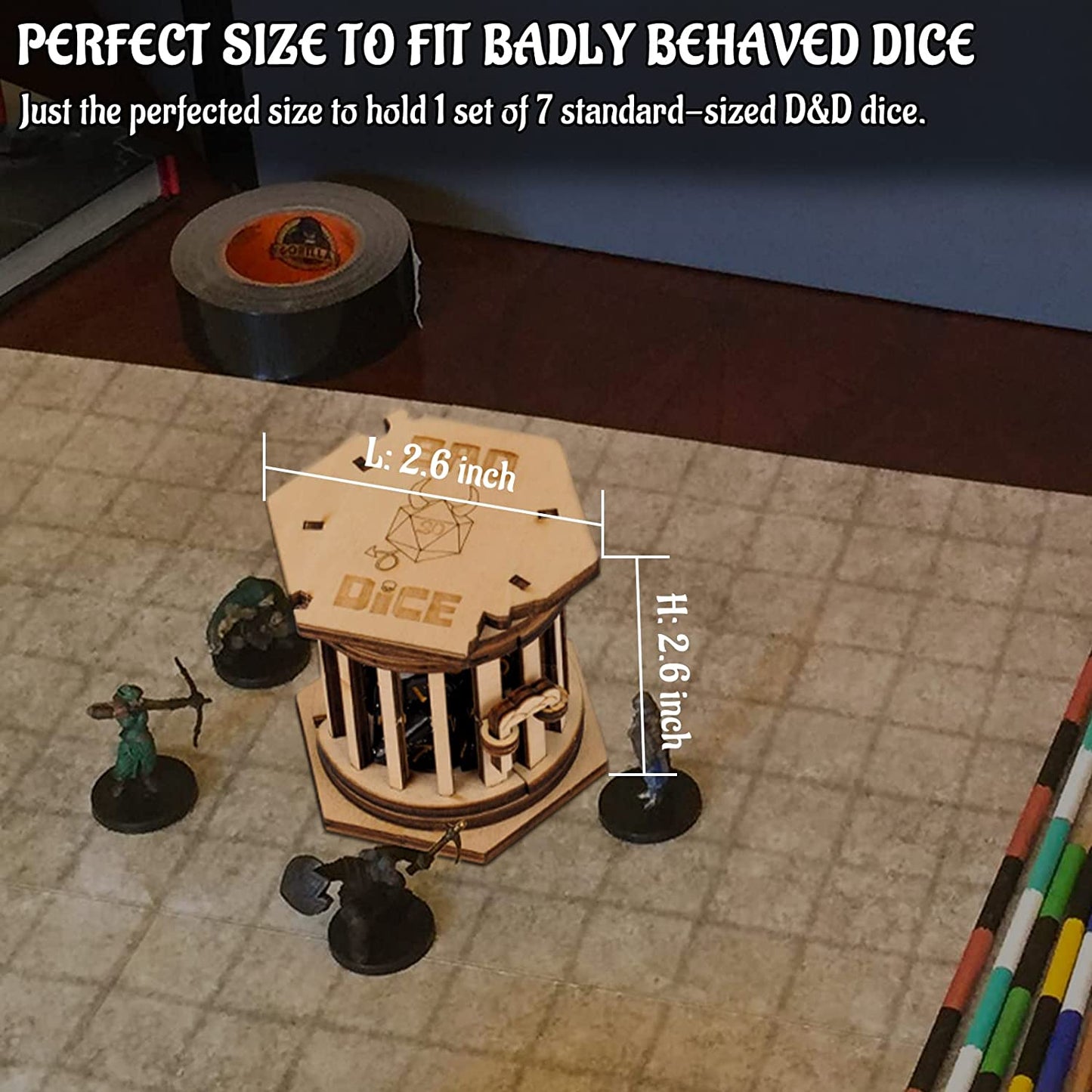 The Dice Jail - Punish Your Naughty Dice